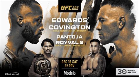 UFC 296: Edwards vs Covington .